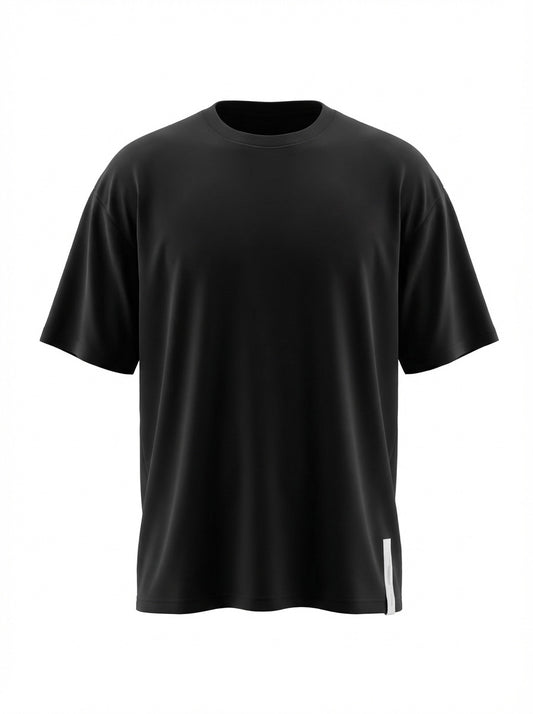 T-Shirt oversized schwarz