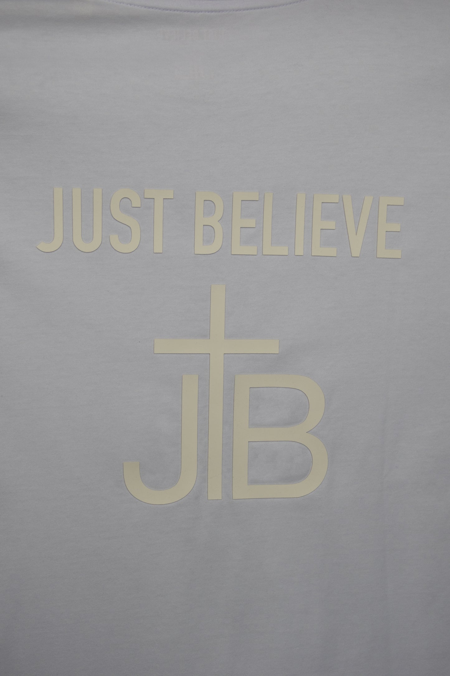 T-Shirt oversized weiß