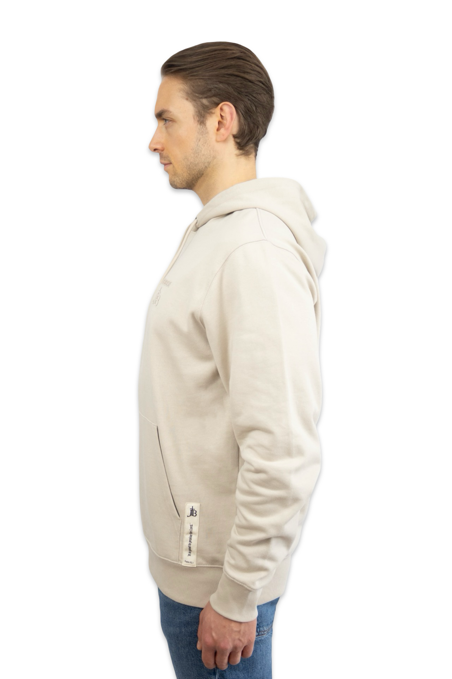 Hoodie beige