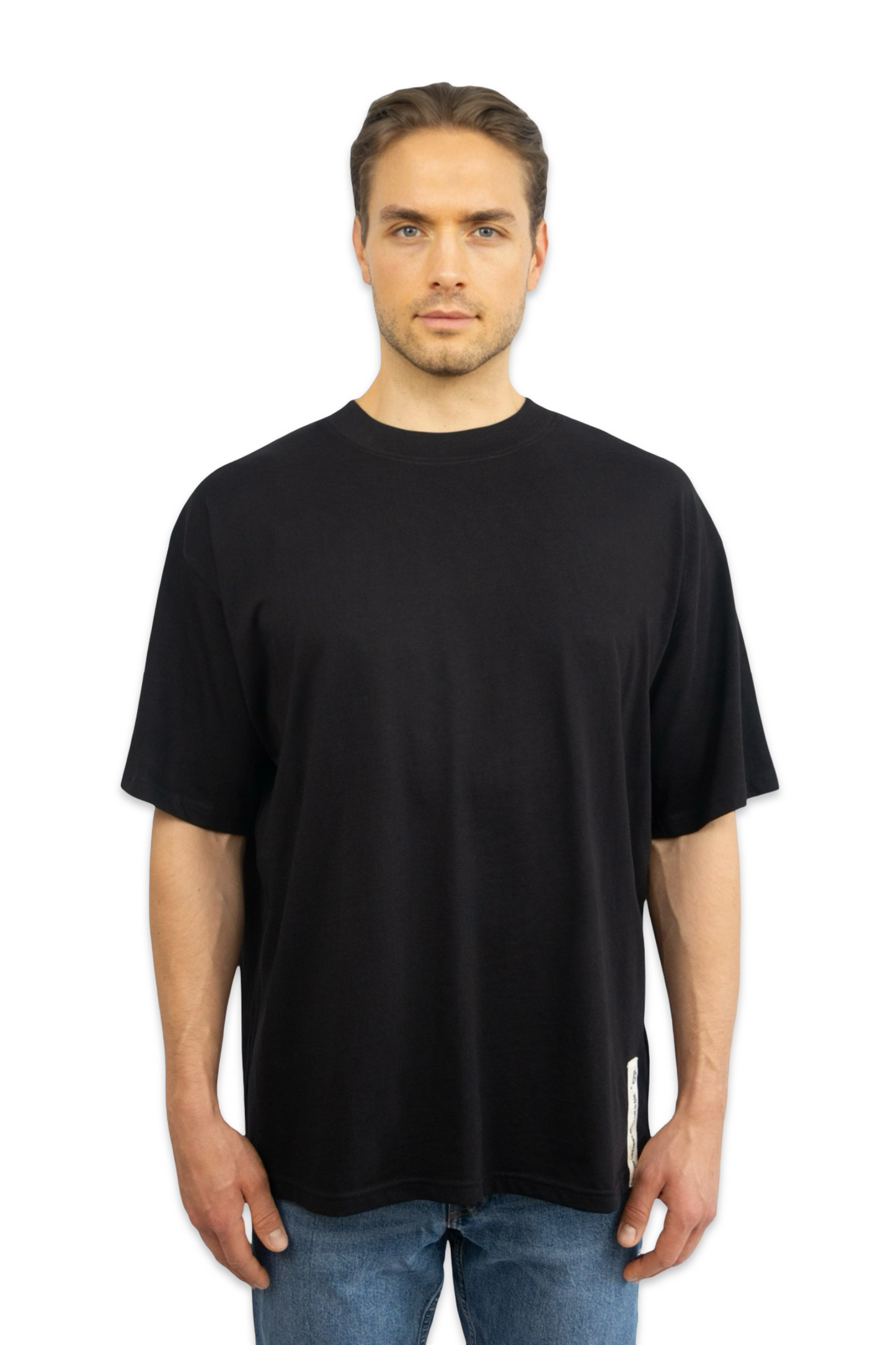 T-Shirt oversized schwarz