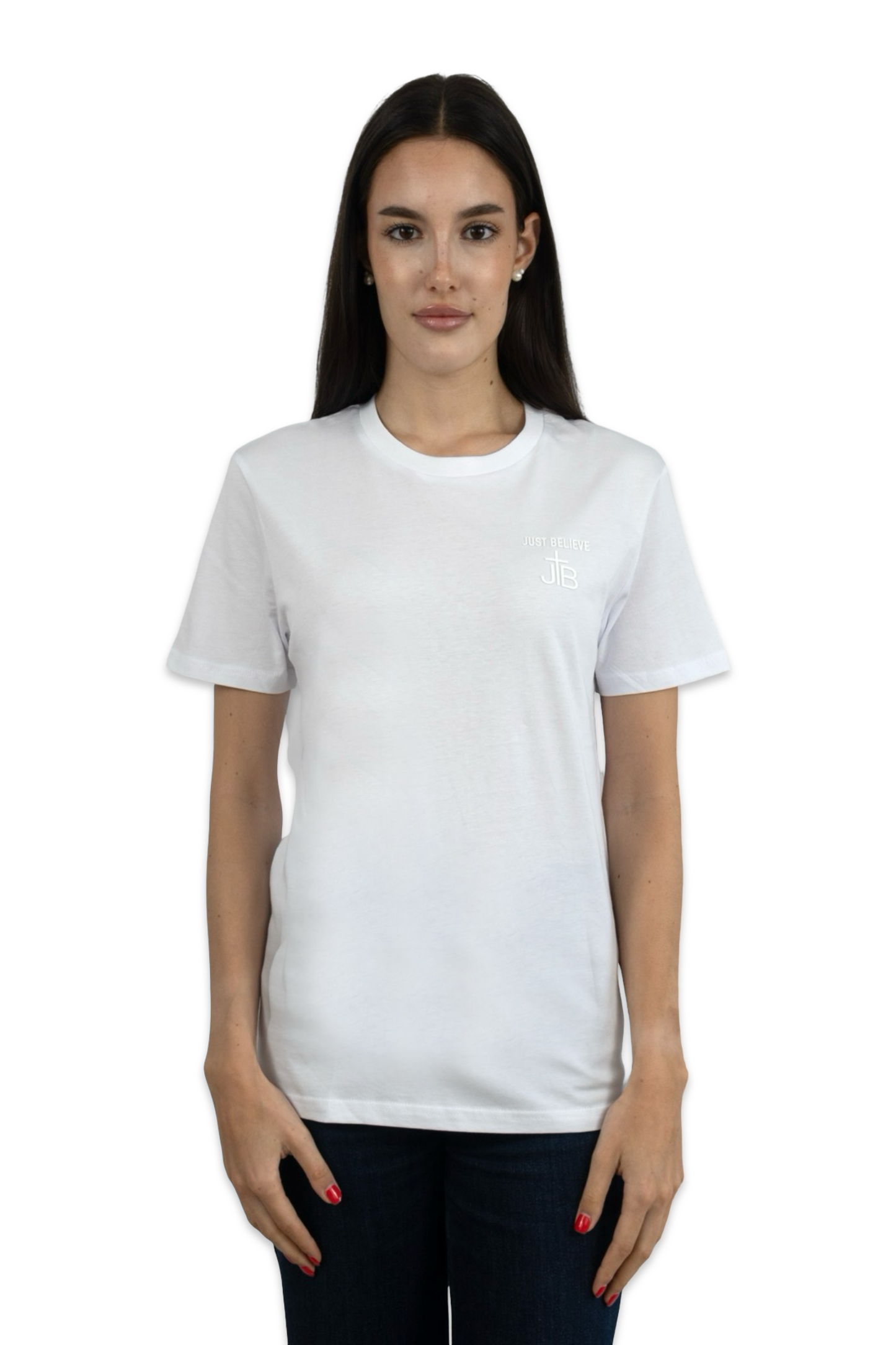 T-Shirt kurzarm weiß