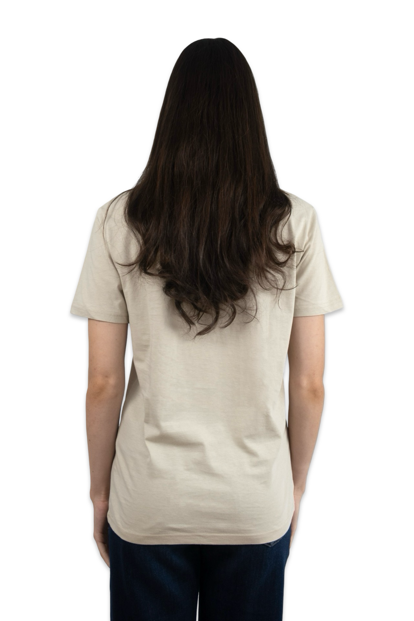 T-Shirt kurzarm beige