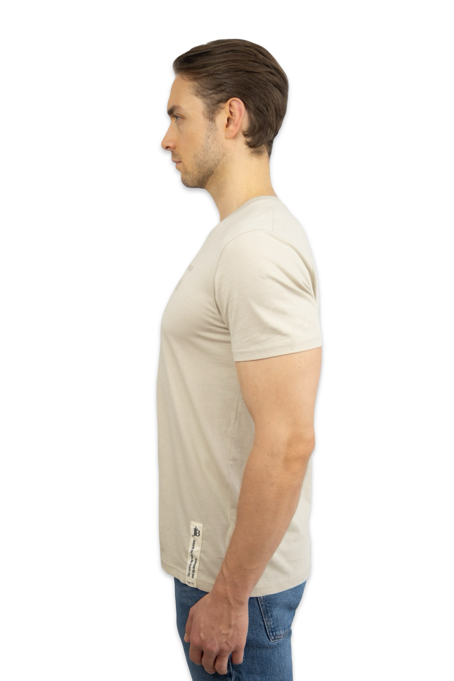 T-Shirt kurzarm beige