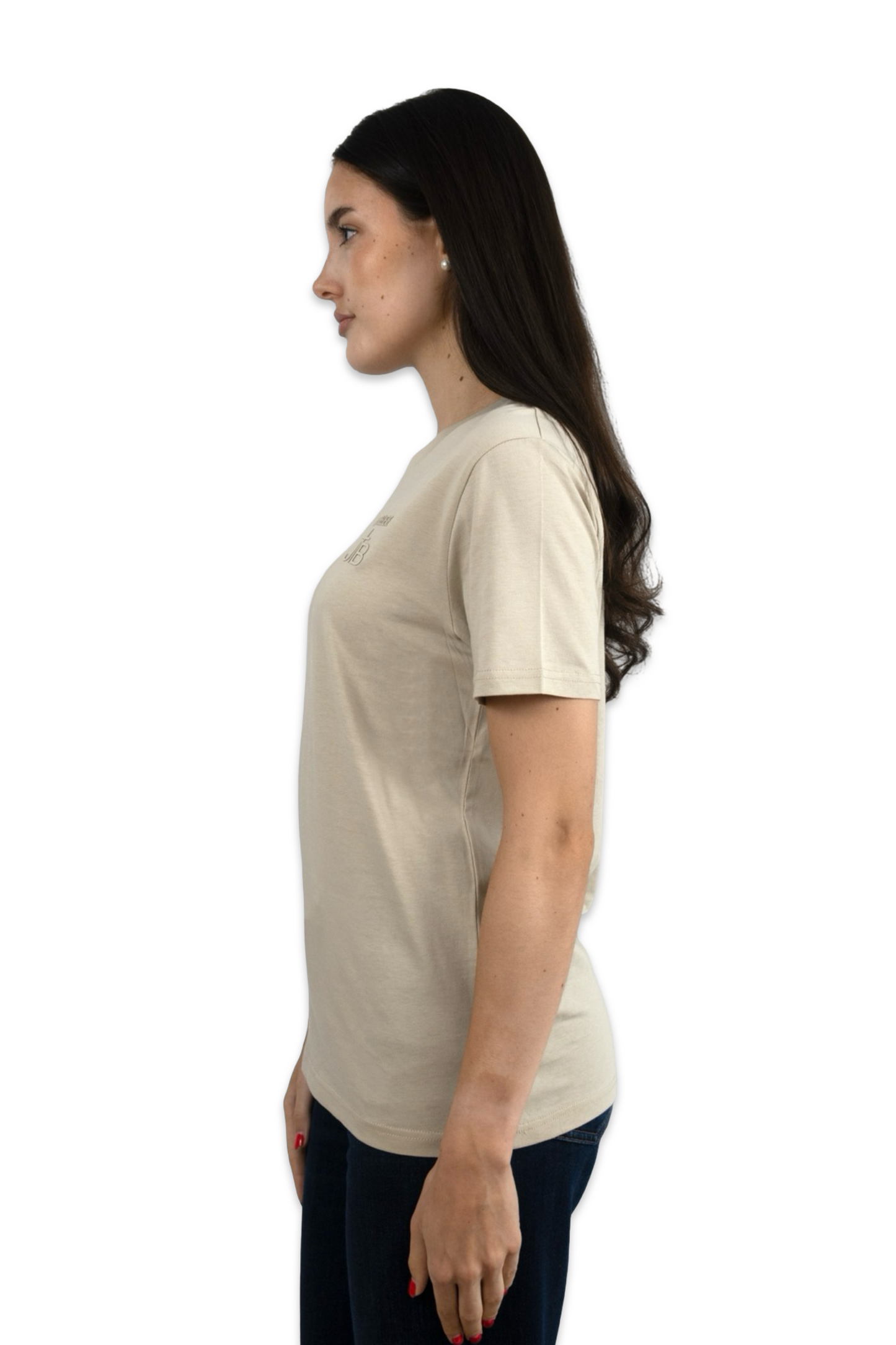 T-Shirt kurzarm beige