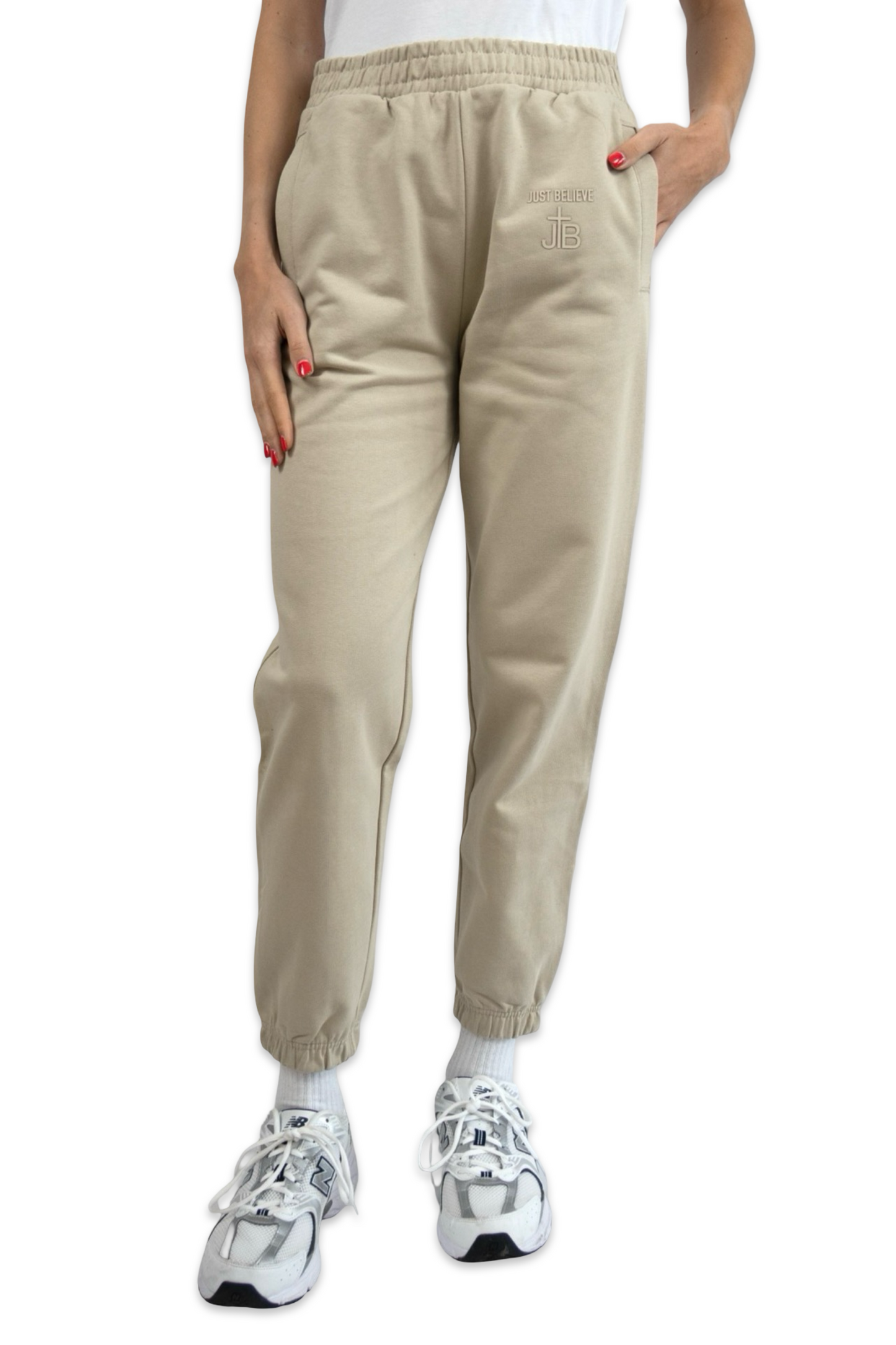 Jogginghose beige
