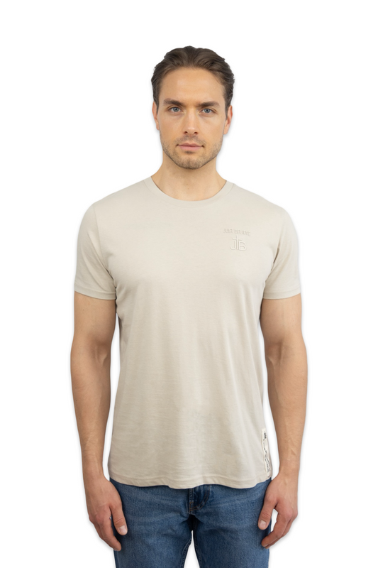 T-Shirt kurzarm beige