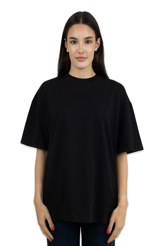 T-Shirt oversized schwarz